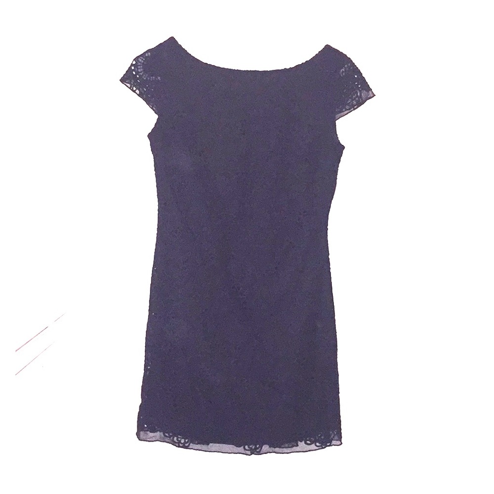 Lilly Pulitzer black lace cocktail dress size 0